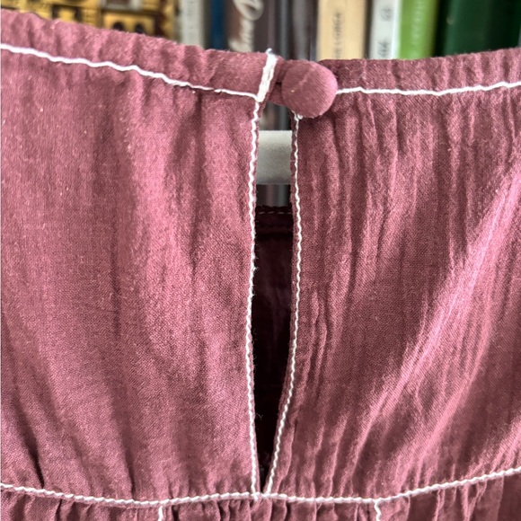 Anthropologie Ruffled Sleeveless Blouse - Picture 6 of 6